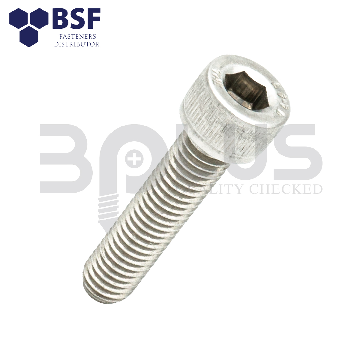 สกรูหัวจมสแตนเลส M10-1.25 x 75