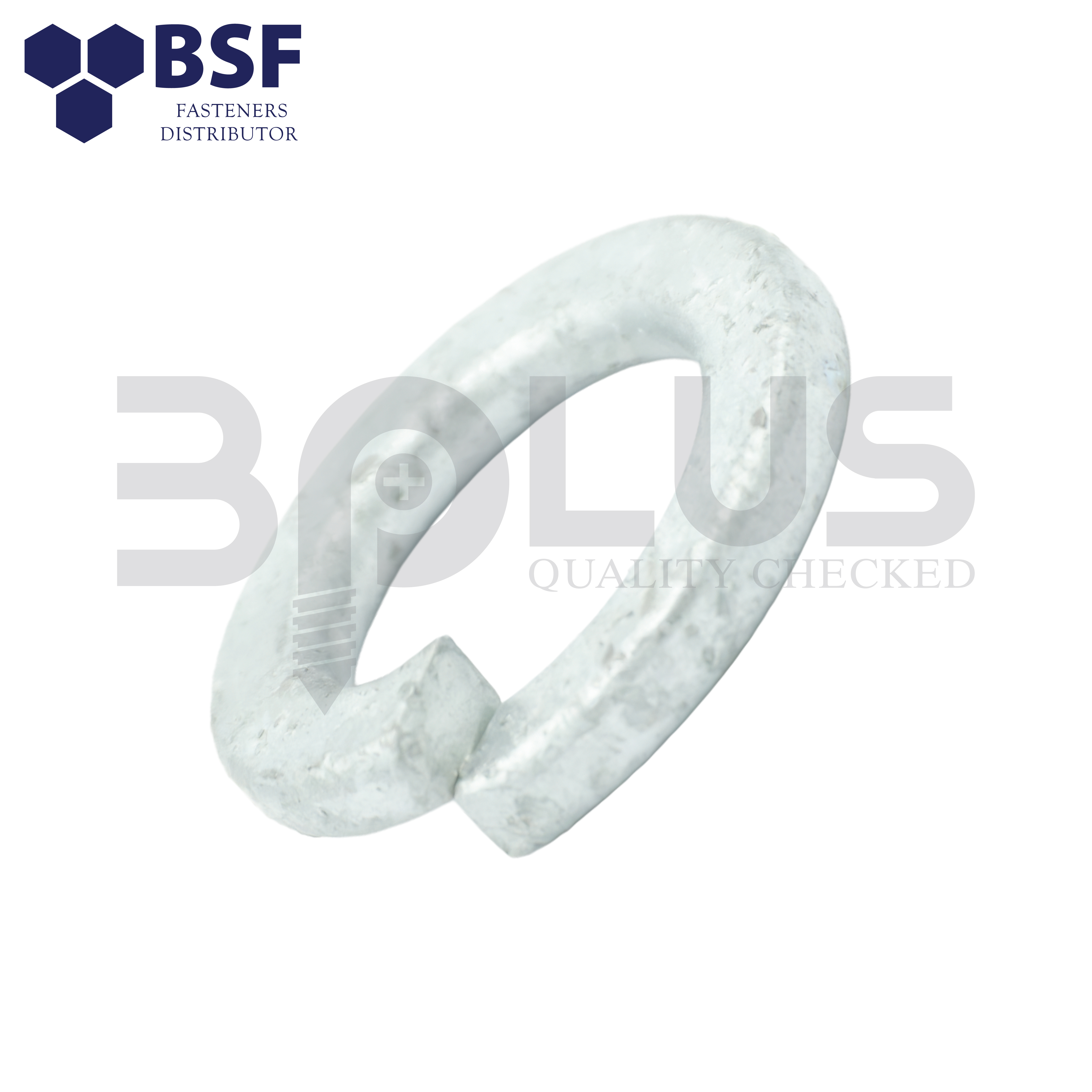 แหวนสปริงชุบ HDG M8