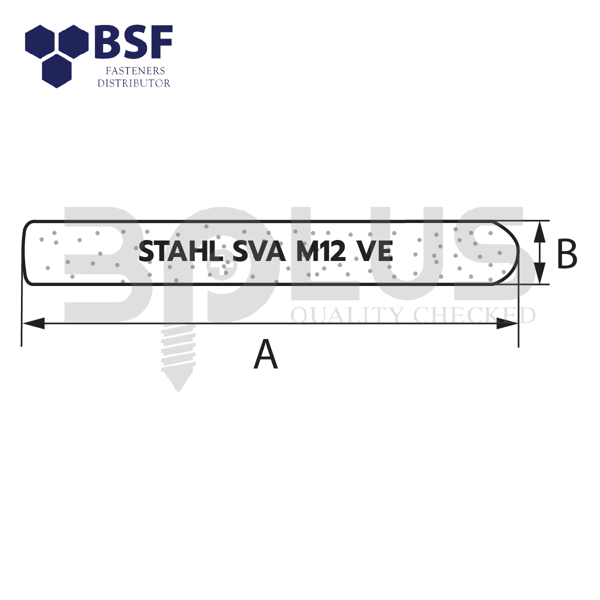 หลอดน้ำยาพุ๊กเคมี ยี่ห้อ Stahl M24