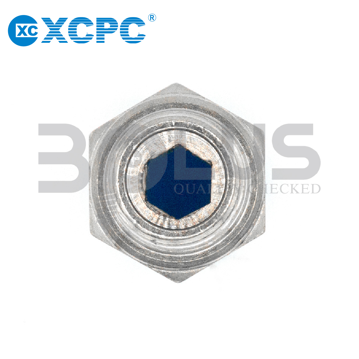 XCPC ต่อตรงเสียบสายลม เกลียวนอก XPC 12-03
