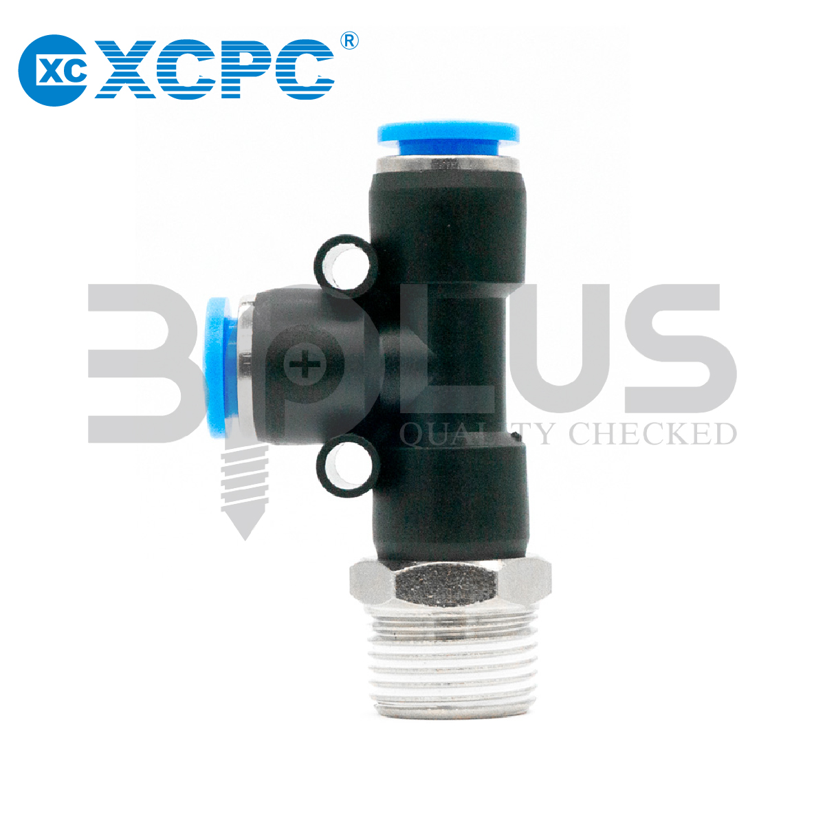 XCPC สามทาง เกลียวข้าง XPD 12-04