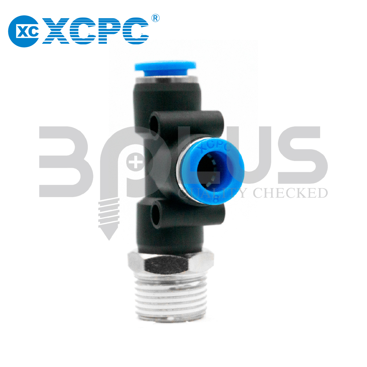 XCPC สามทาง เกลียวข้าง XPD 12-04