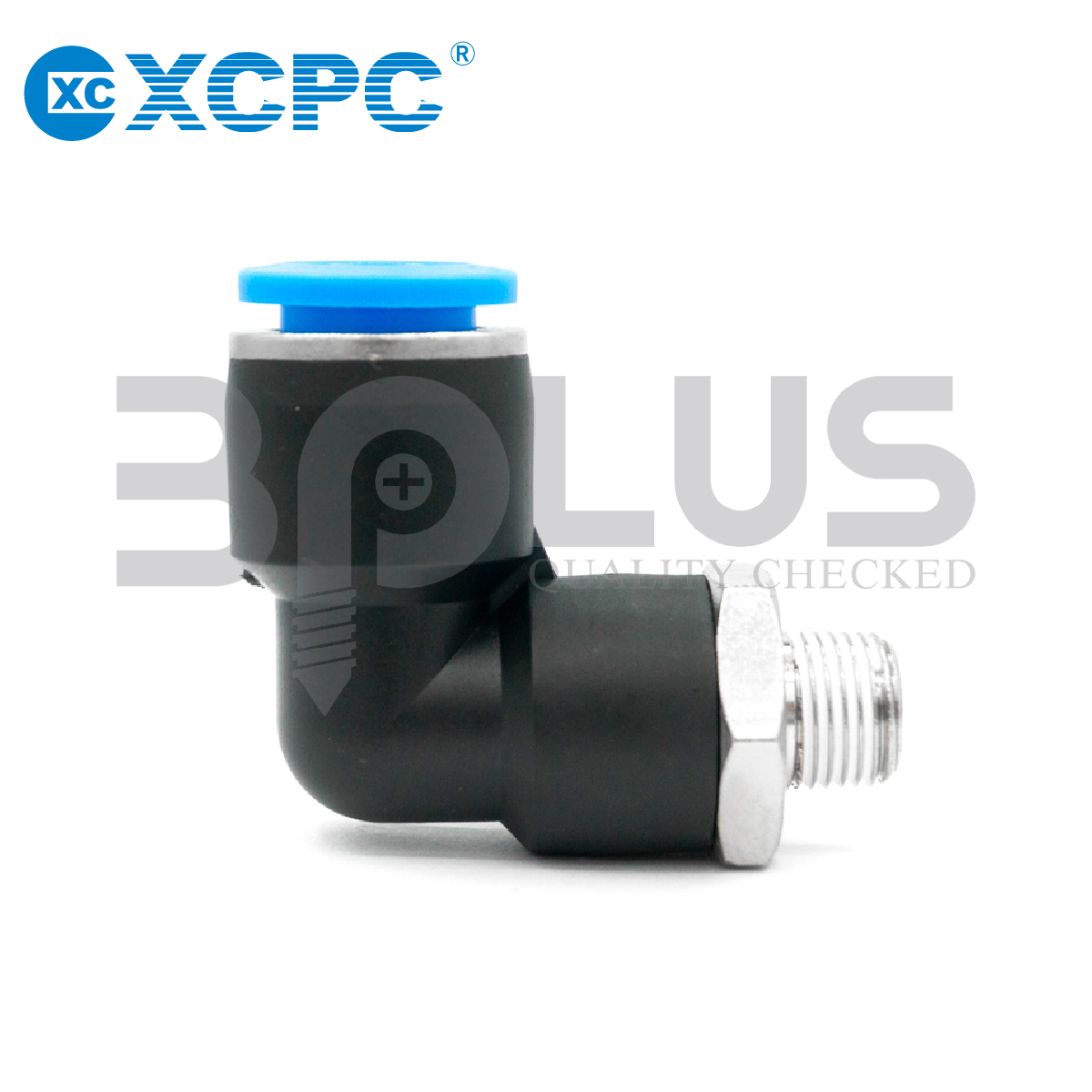 XCPC เสียบสายลมงอ เกลียวนอก XPL 10-04
