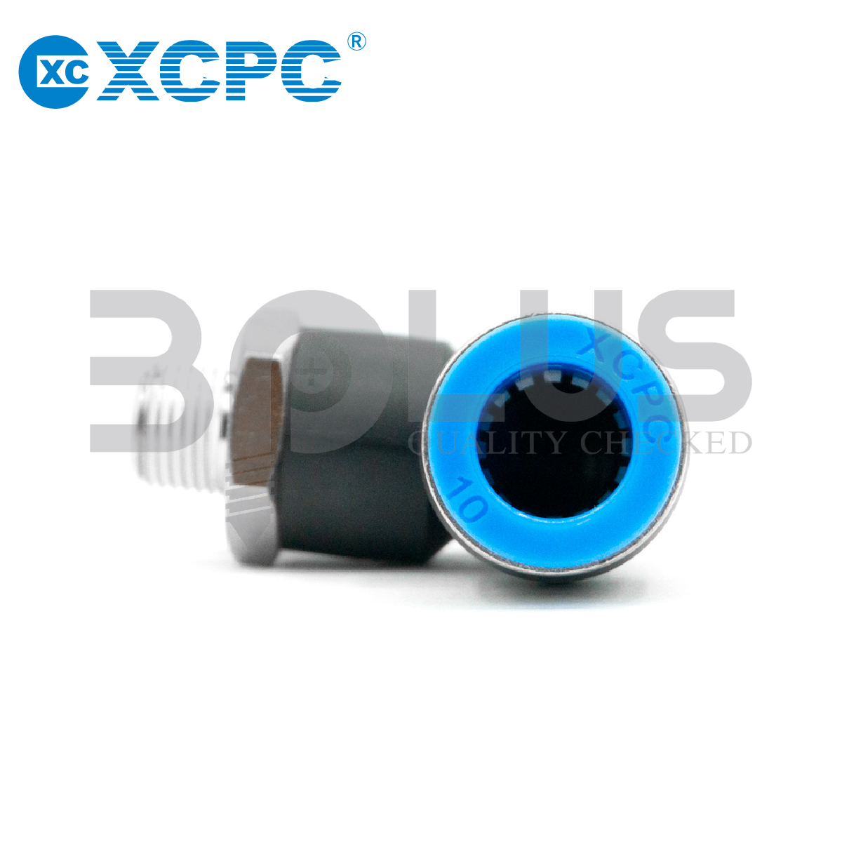 XCPC เสียบสายลมงอ เกลียวนอก XPL 10-04