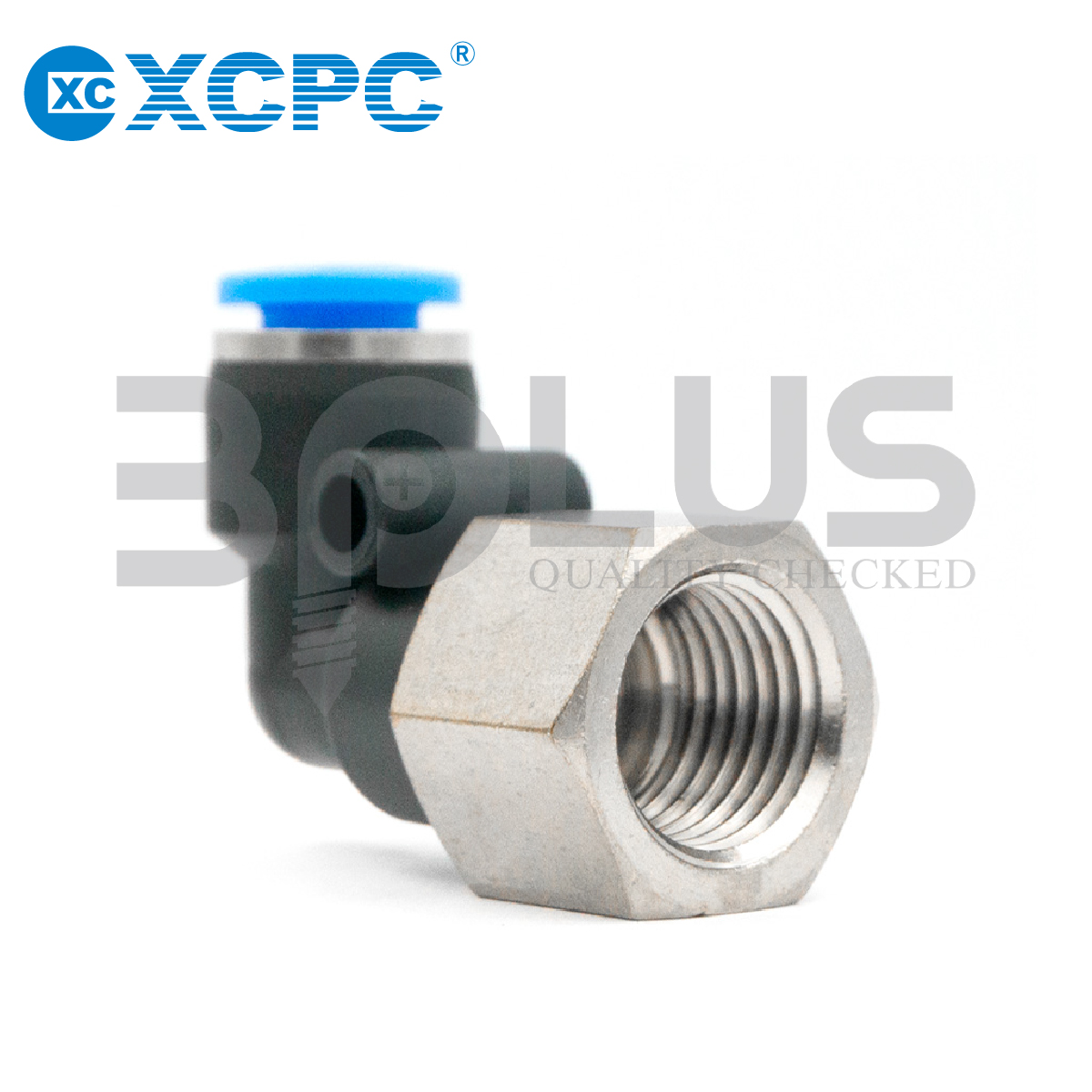 XCPC เสียบสายลมงอ เกลียวใน XPLF 10-04