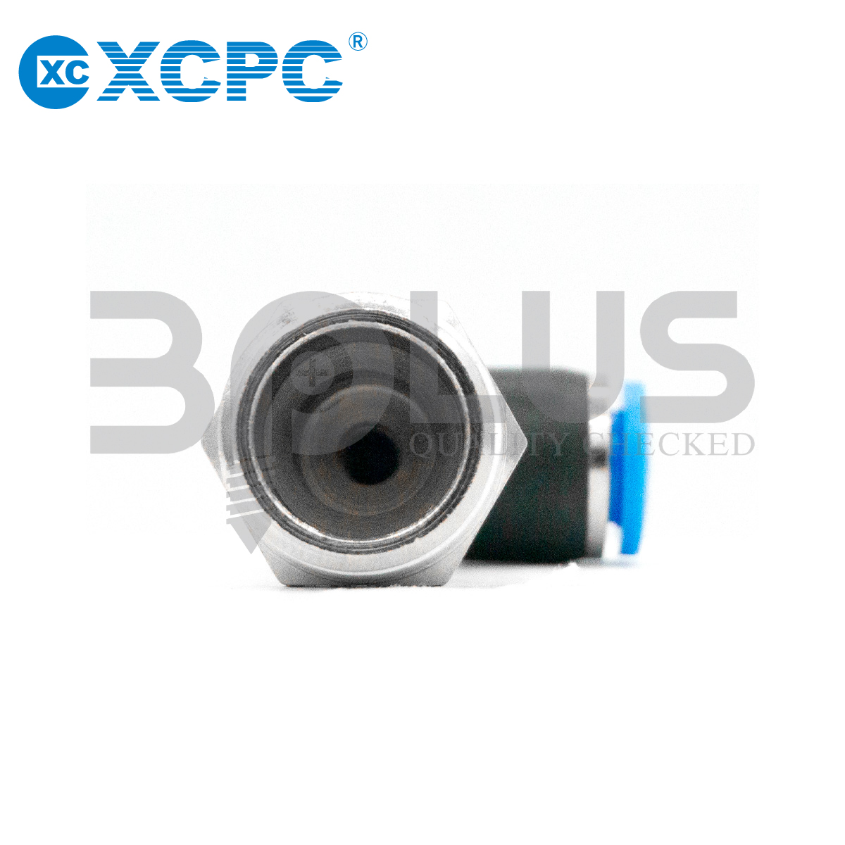 XCPC เสียบสายลมงอ เกลียวนอก XPLL 12-04