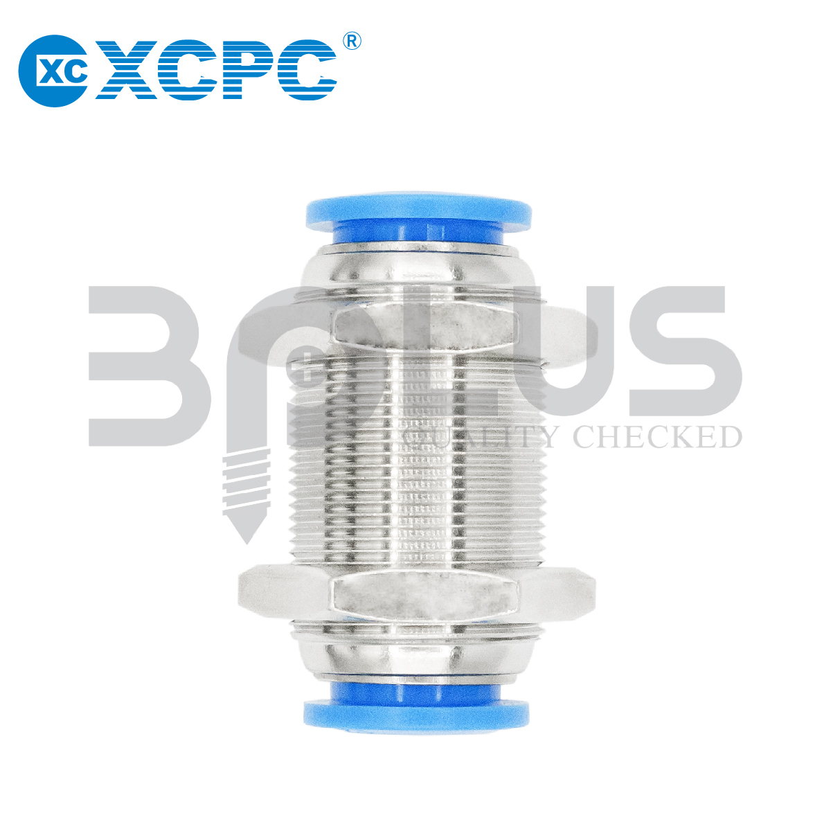 XCPC เสียบสายลม สองทางตรง XPM 12