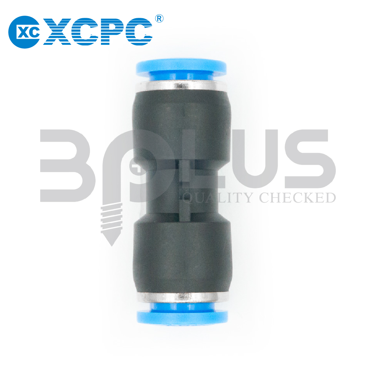 XCPC เสียบสายลม สองทางตรง XPU 16