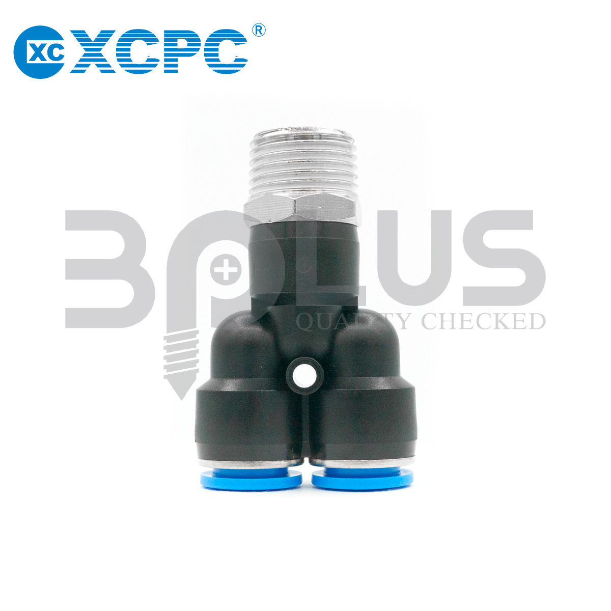 XCPC สามทาง Y เกลียวล่าง XPX 12-03