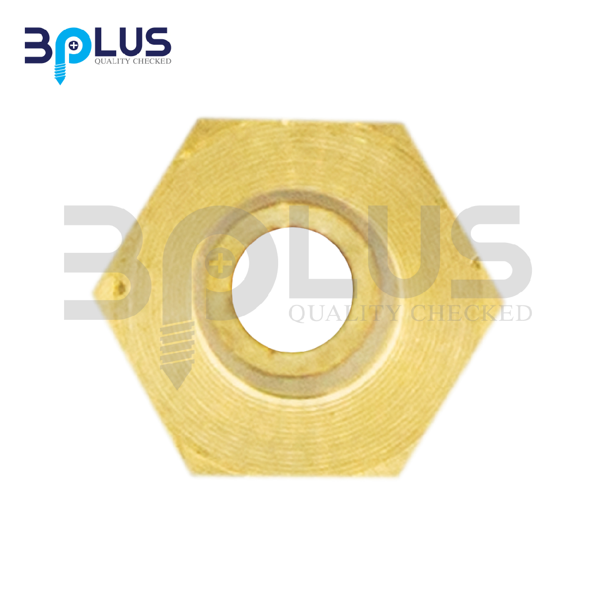 B-Plus สวมสายยางเกลียวนอก 1/2