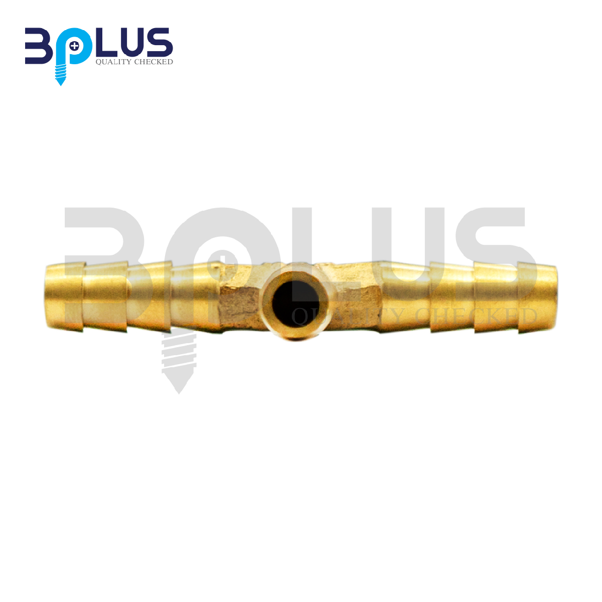 B-Plus สวมสายยางสามทาง 1/4