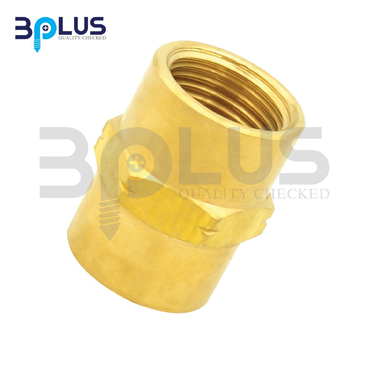B-Plus ต่อตรงเกลียวใน 3/4
