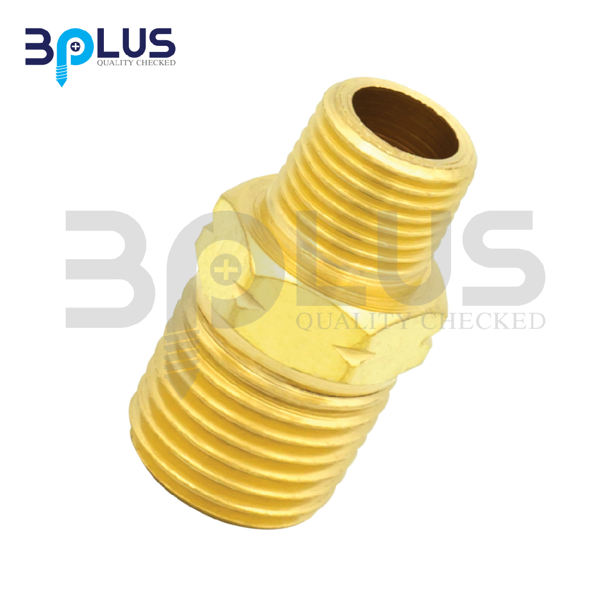 B-Plus นิปเปินเกลียวนอก 1/2