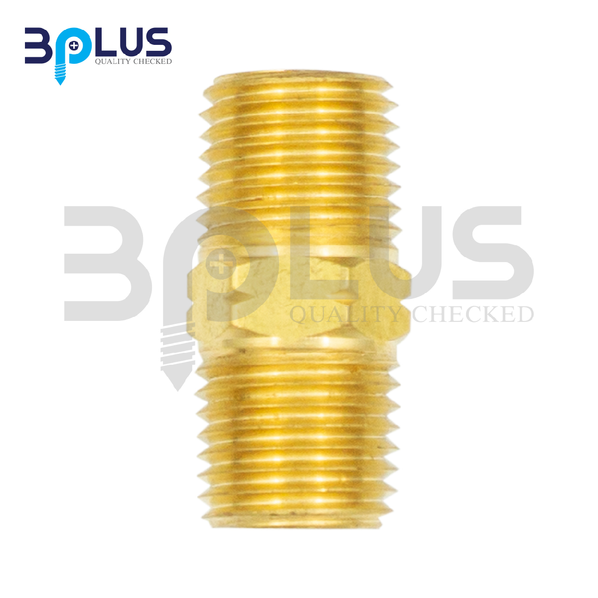 B-Plus นิปเปินเกลียวนอก 1/2