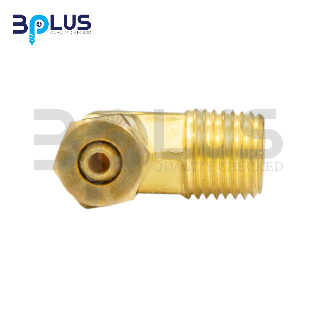 B-Plus ข้องอสายลมเกลียวนอก 12mm x 3/8