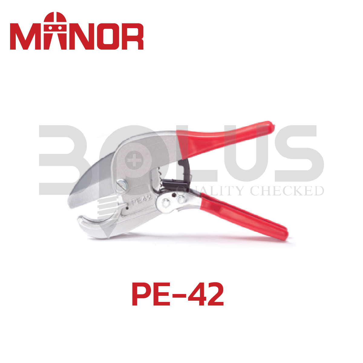 Manor กรรไกรตัดเหล็กท่อ PVC รุ่น PE-42 (ตัดได้ 42 มม.)
