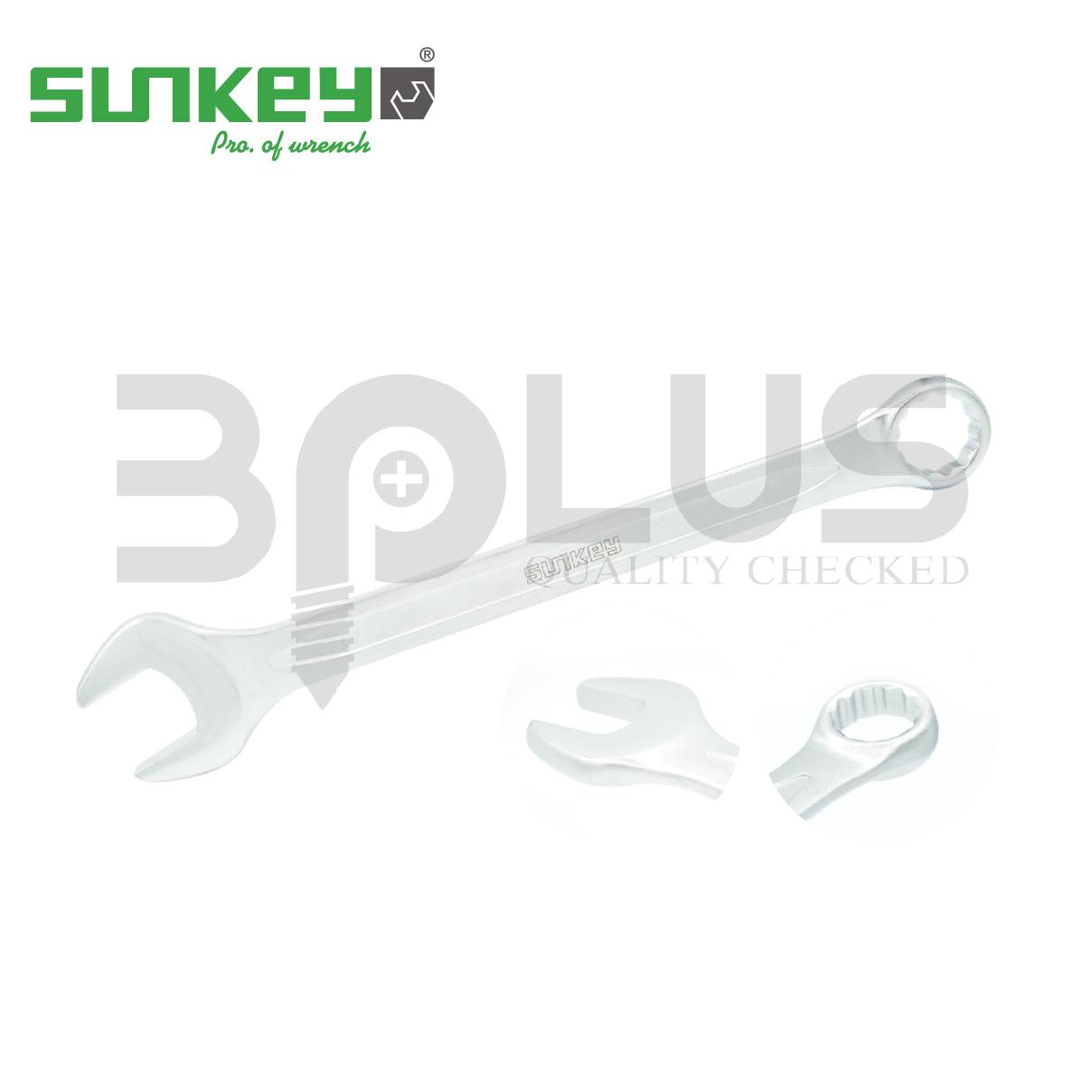 Sunkey ประแจแหวนข้าง-ปากตาย ขนาด 23 มม.