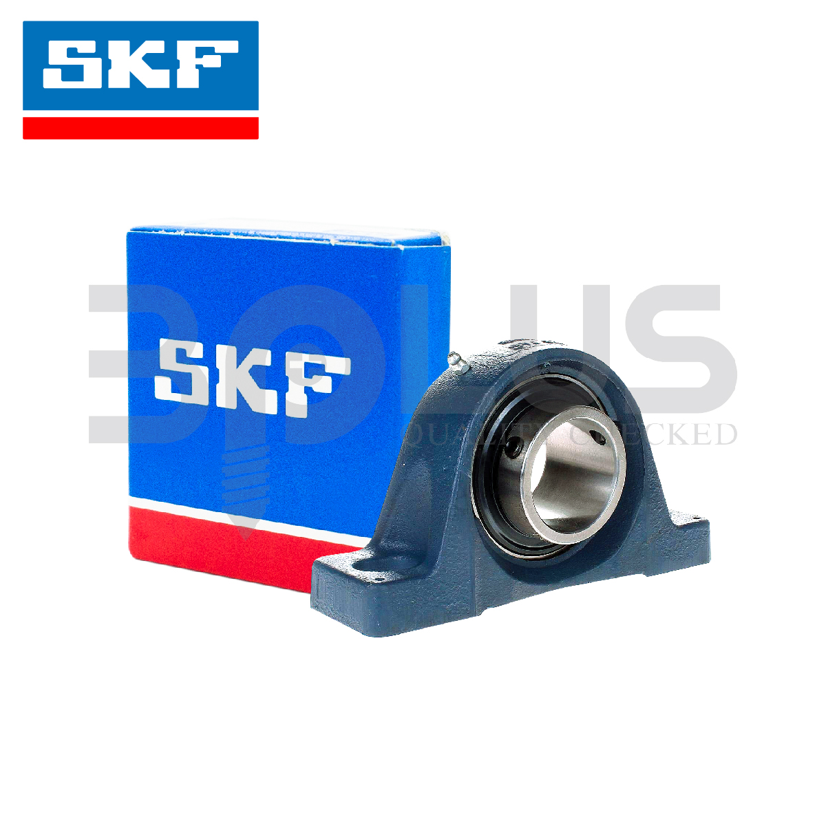 ชุดตลับลูกปืน SKF รุ่น Y พร้อมเสื้อแบบพลัมเมอร์ SYJ 1.1/2 TF