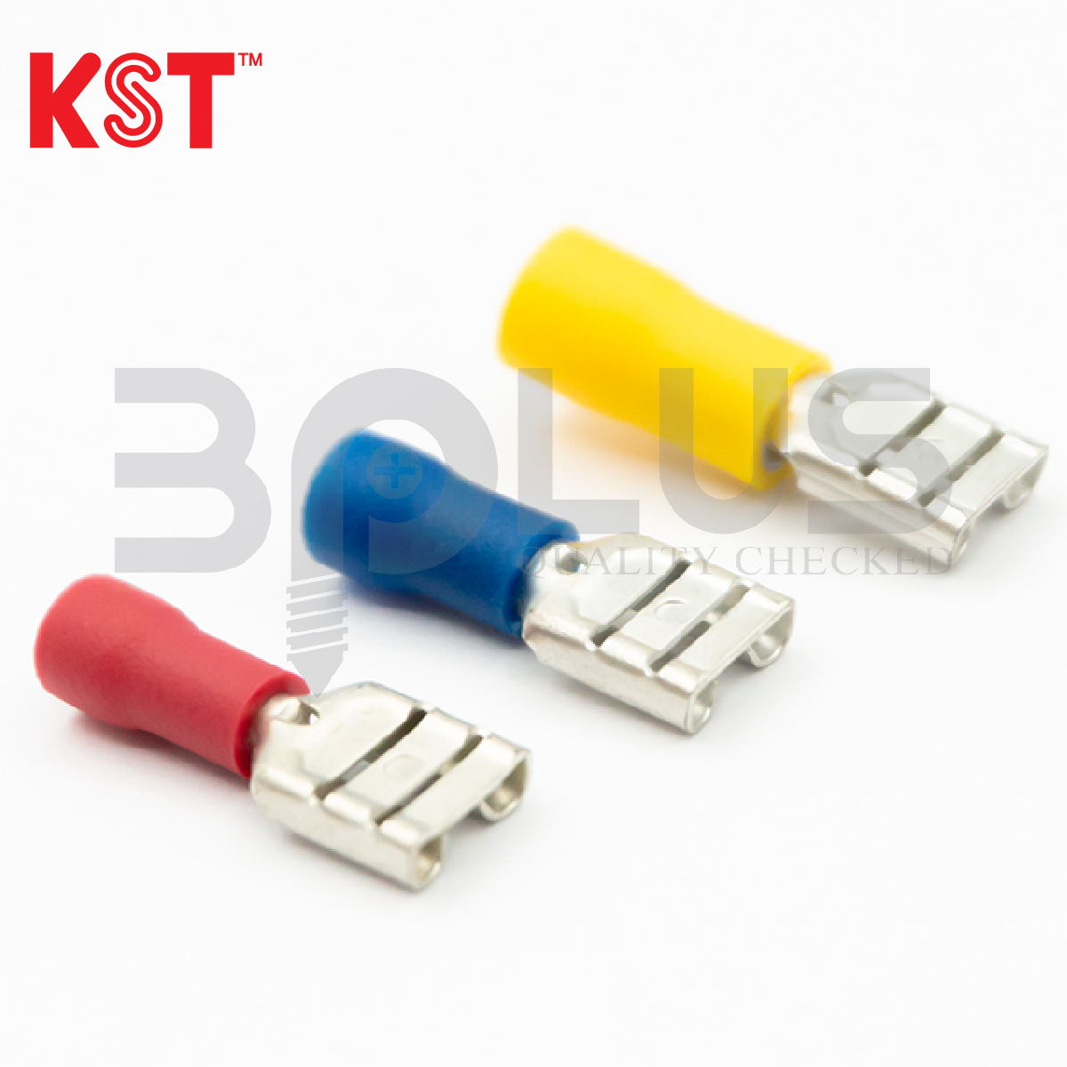 หางปลาเสียบแบนหุ้มตัวเมีย FDV 1-250